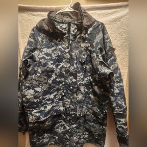 GORE-TEX Blue Camo Military Jacket